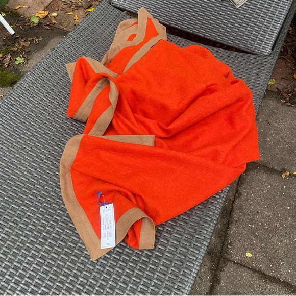 Blue Sky Wool Luxury Brand Mongolian Sheep Wool Plaid made in Mongolia - Picture 4 of 7